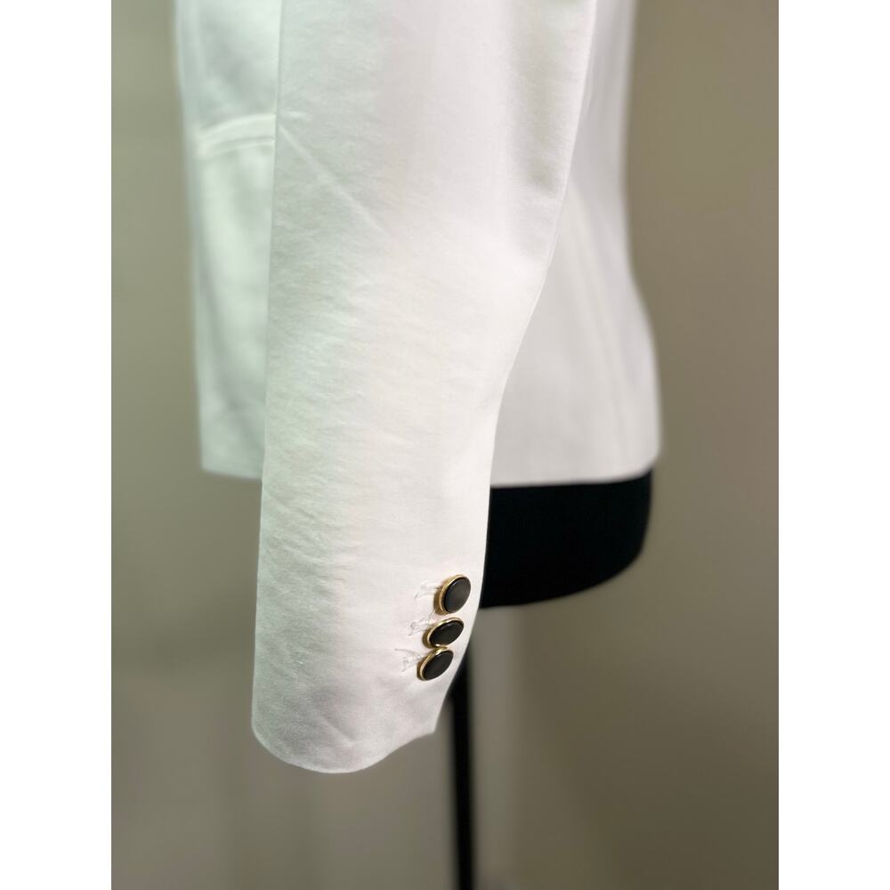 Zara Basic White Jacket Blazer S - image 3